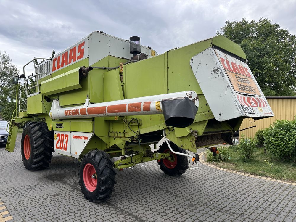 Kombajn Claas Mega 203, heder 4.5 metra, sprowadzony, hydrtostat