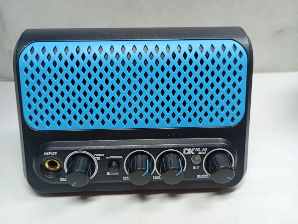 DK Technology iG-10 Mini Wzmacniach DO Gitary ELEKTRYCZNEJ BLUETOOTH