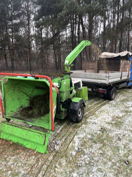 Kompleksowe usługi ogrodnicze koszenie wycinka drzew rębak areacja