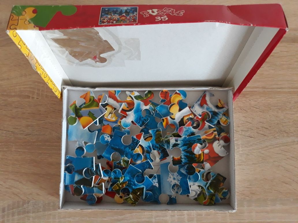 Пазлы мягкие Maxi Любимые сказки Disney 35 элементов. 3+