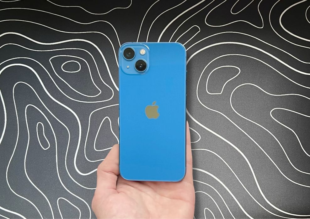 Топ цена - iPhone 13 - 128 гб - 78% АКБ - BLUE - NEVERLOCK