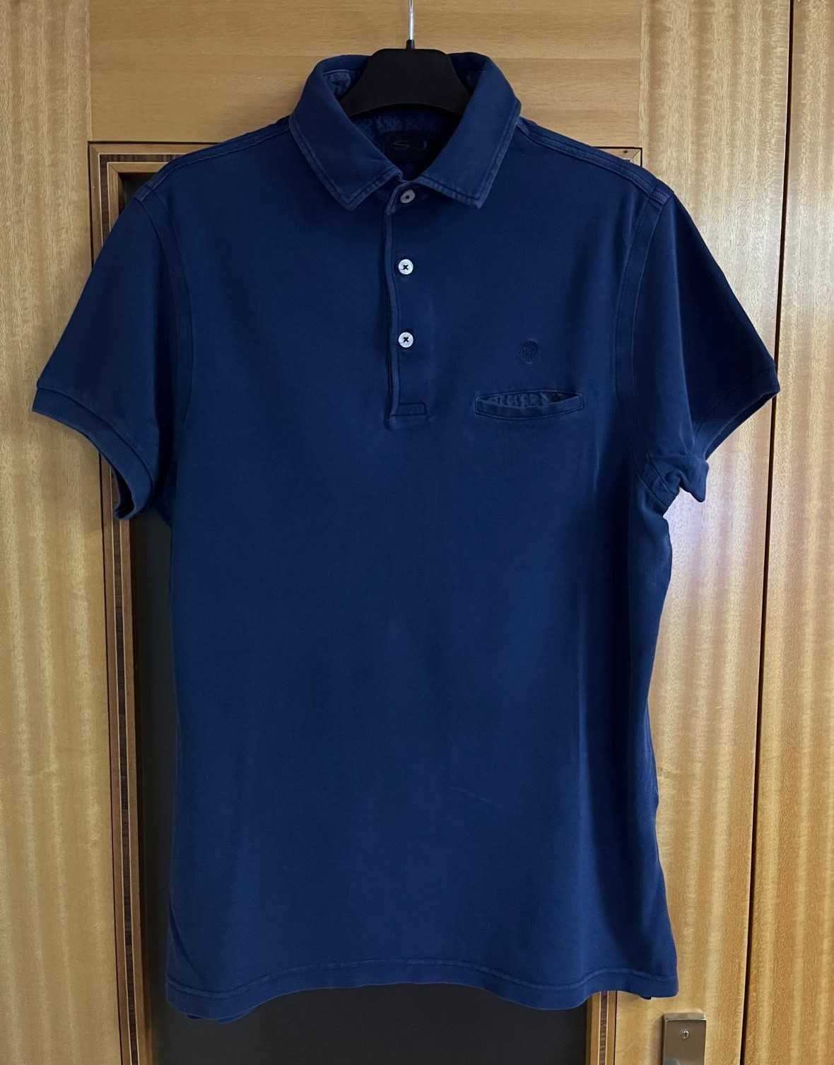 Pólo azul marinho - Homem - Tamanho M