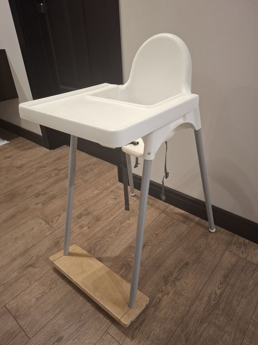 Krzesełko dziecięce antilop ikea z podnóżkiem