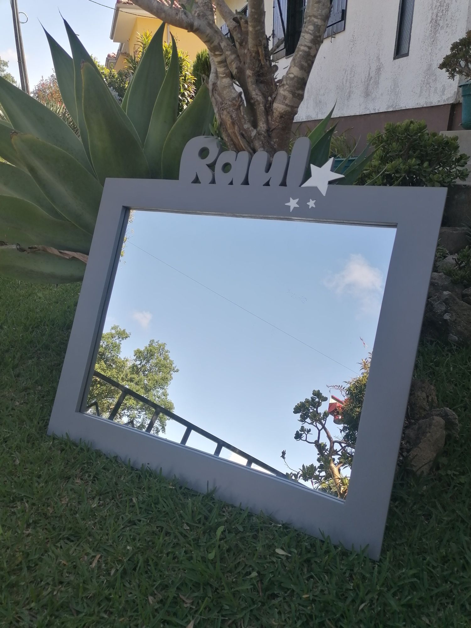 Espelho personalizado - RAUL