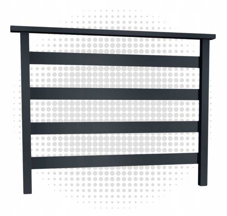 Balkon francuski 150 cm Balustrada nowoczesna balkonowa nierdzewna