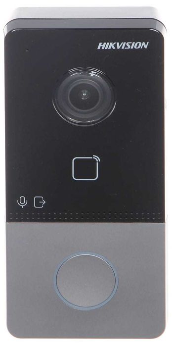 Domofon HikVision, Zestaw wideodomofonowy DS-KIS603-P(B), KIT-IP-PL603