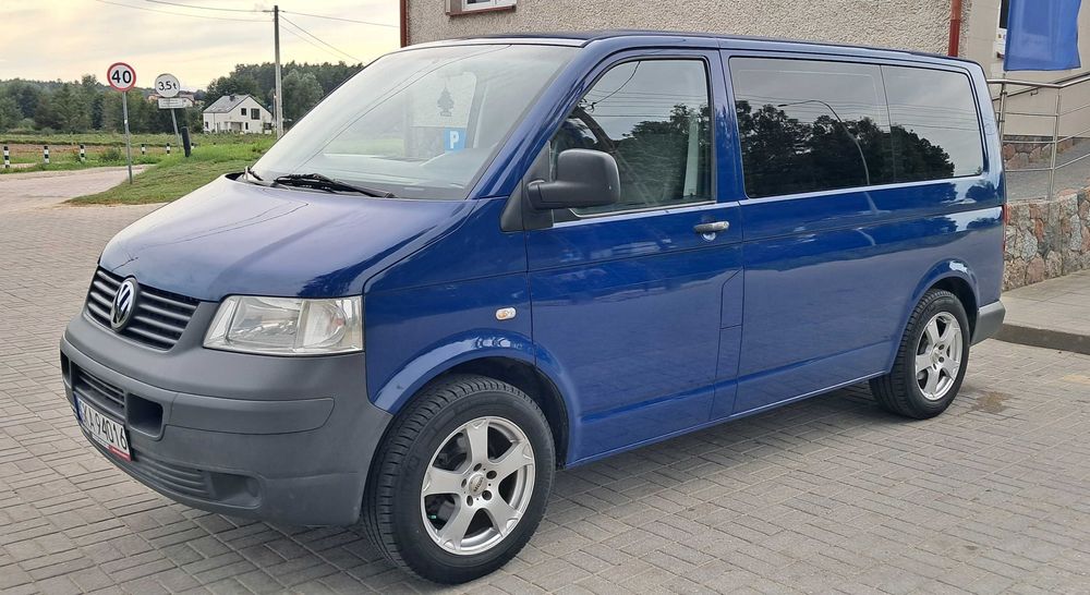 Volkswagen Transporter T5 1.9 TDI Klimatyzacja, Webasto, Hak