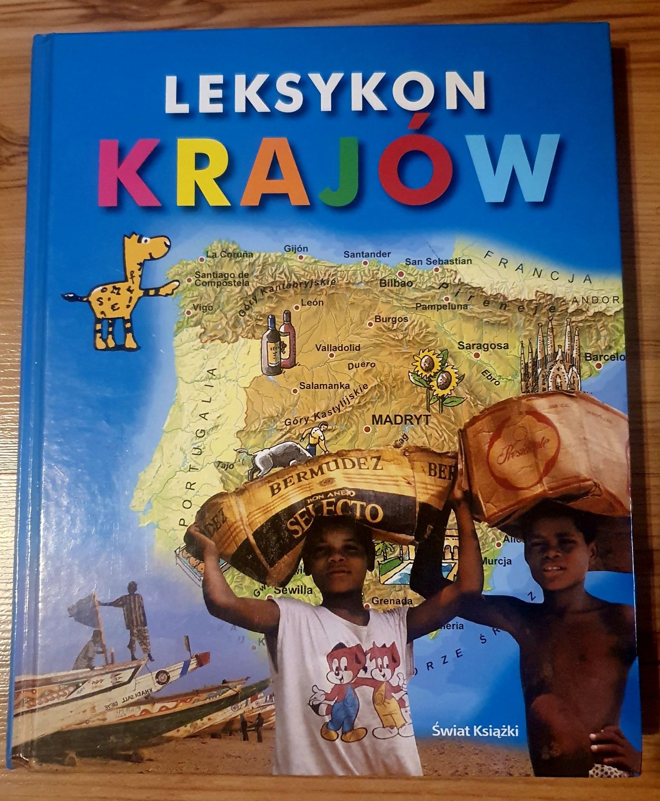 Leksykon Krajów gruba książka