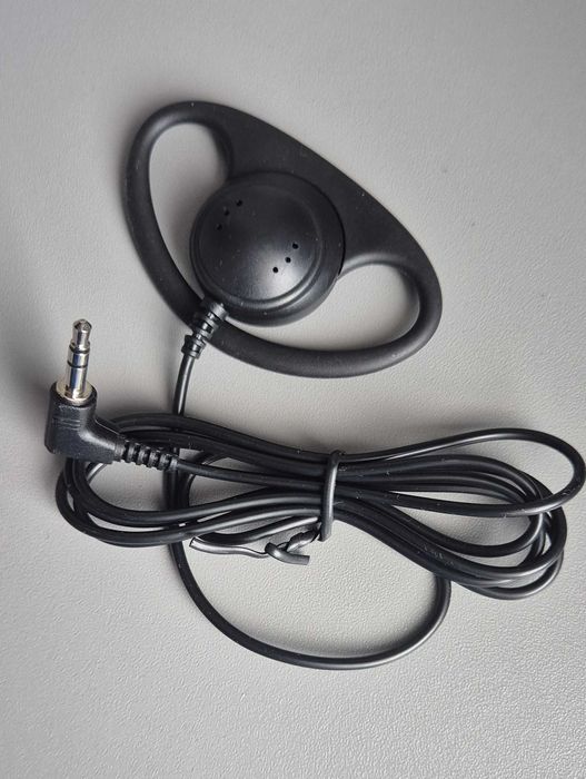 Andoer Mono słuchawka Dual Channel 3,5 mm wtyczka