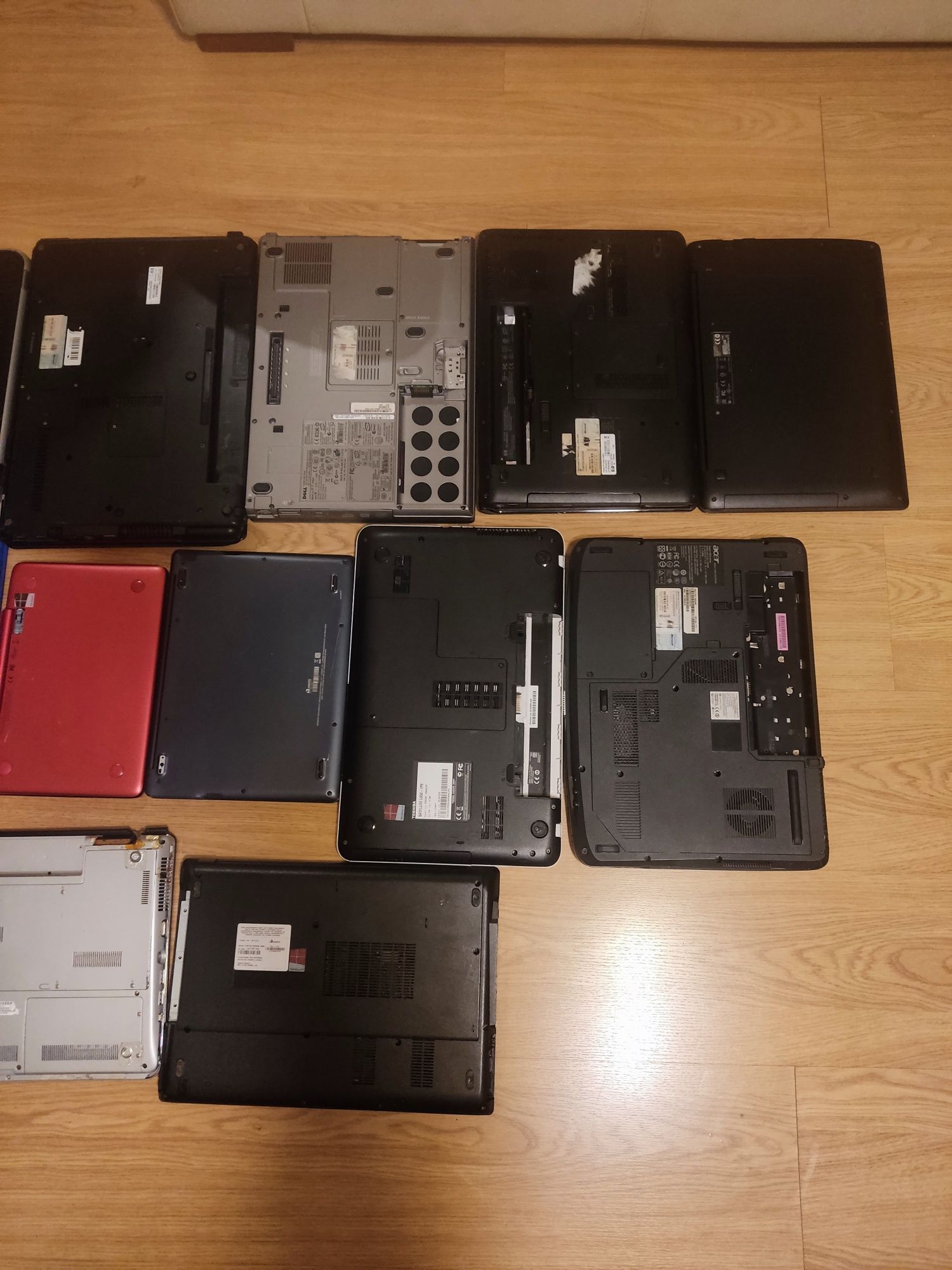 Pack 15 PC's/computadores portáteis para peças