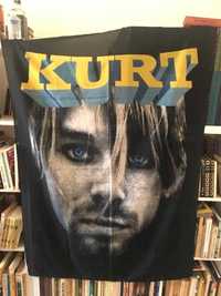 Kurt Cobain Poster Flag