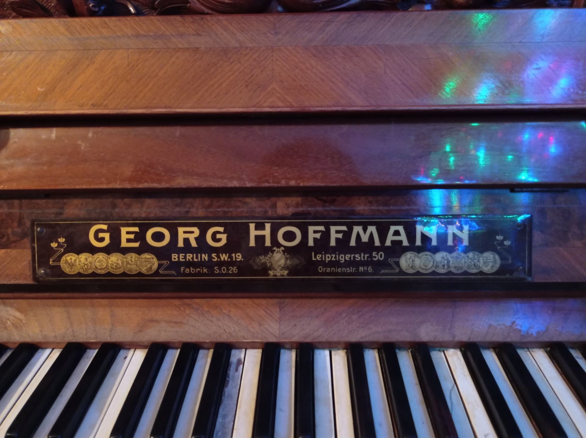 Pianino Georg Hoffmann