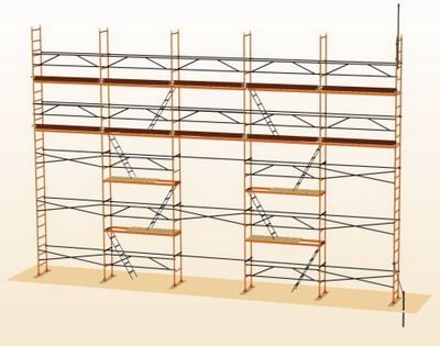Аренда\Прокат строительных лесов в Одессе (от 1.50 грн/кв.м. в сутки)