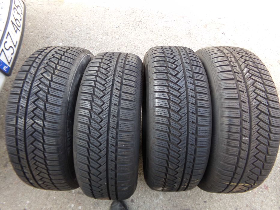 225/60/17  - - 7mm - CONTINENTAL  - ZIMA  - 4szt  - komplet  -  Tanio