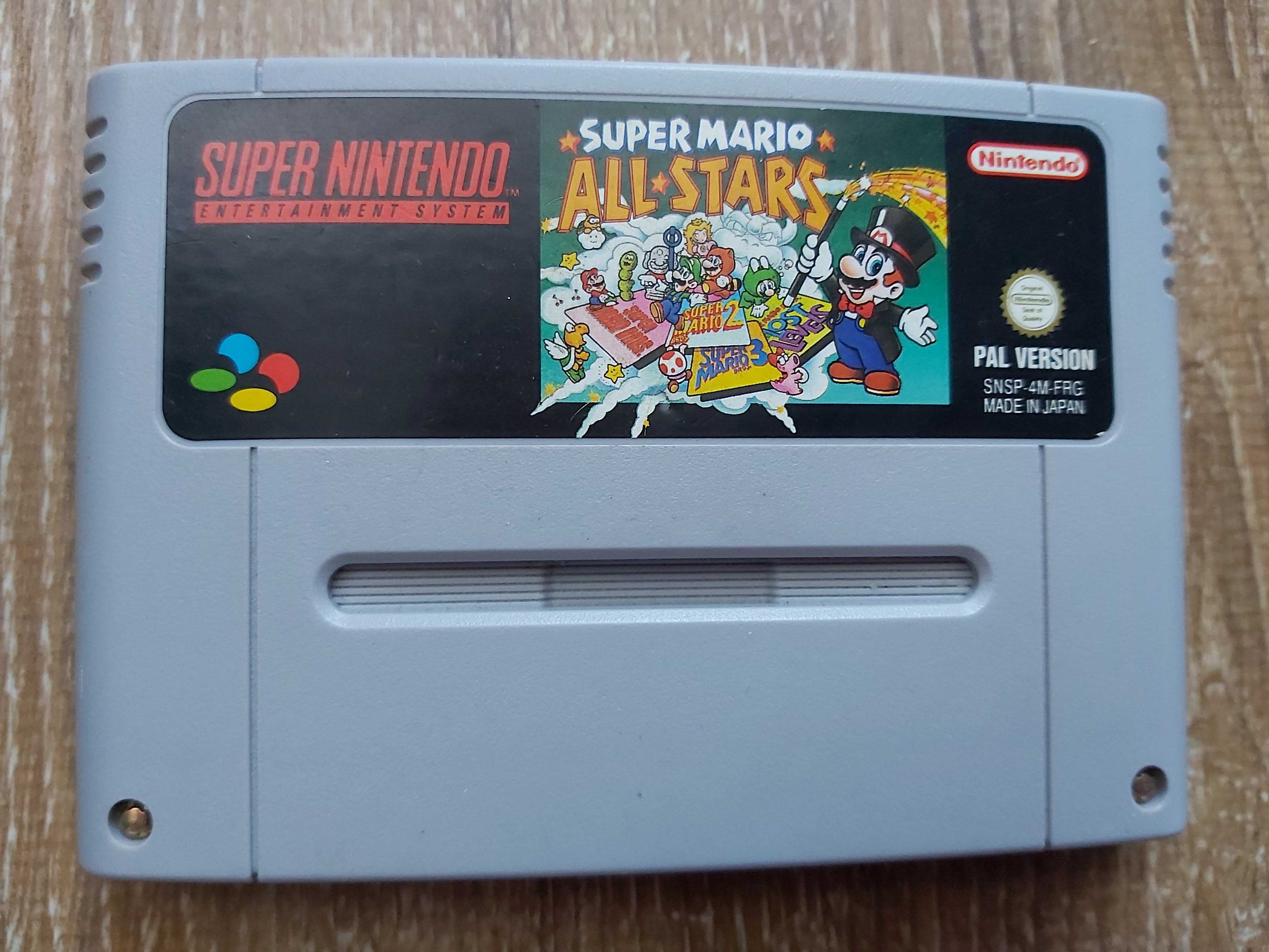 Super Nintendo- Super Mario Allstars