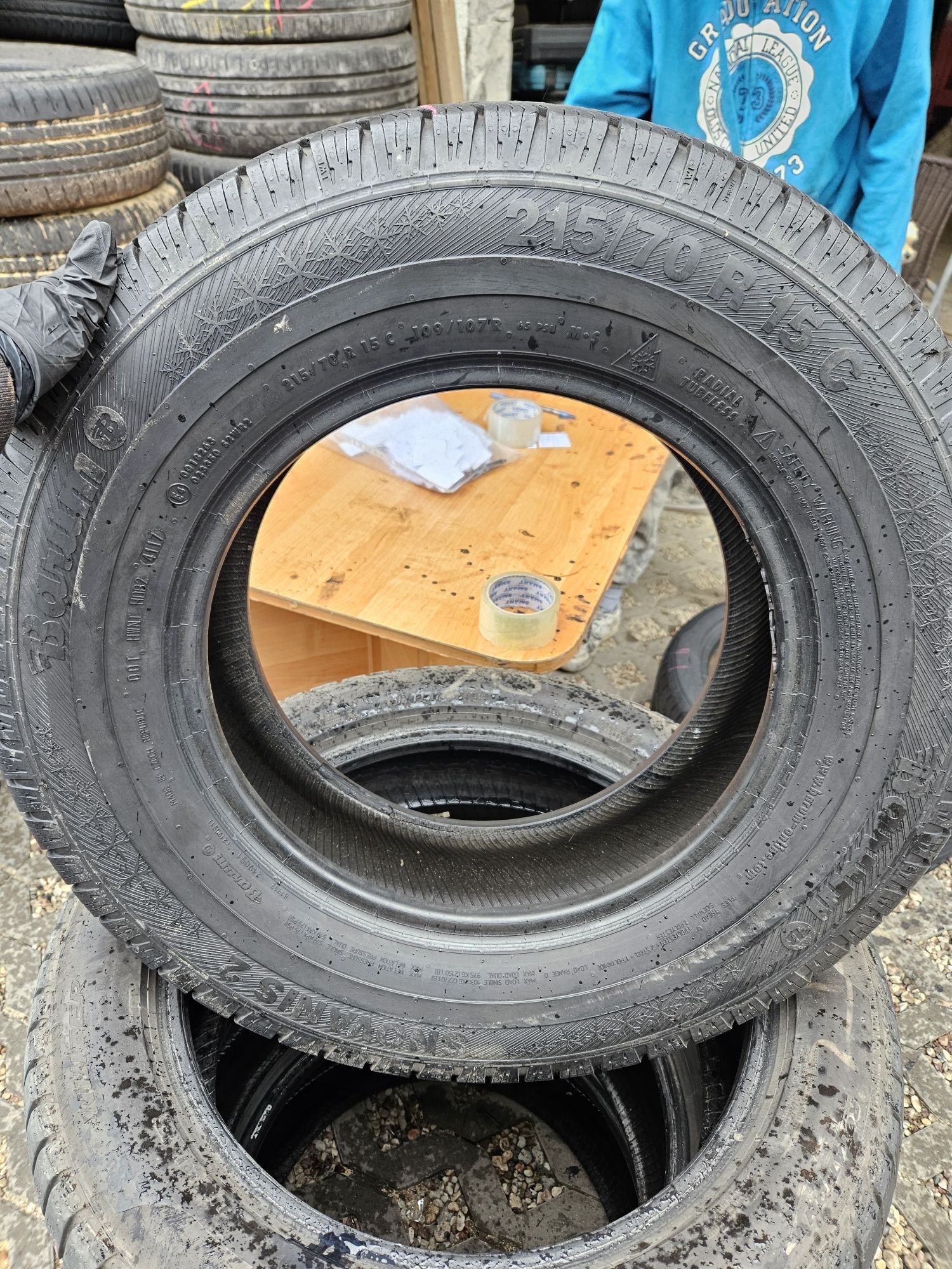 Barum 215/70 r15c Snovanis 2 /// 5,4mm!!! Wysyłka