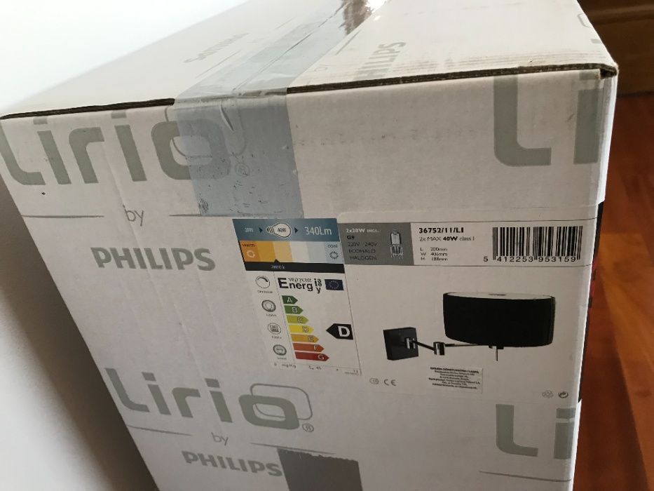Lampa kinkiet LIRIO by Philips NESTOR 36752/11/LI