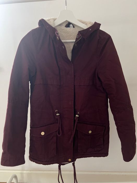 Parka H&M przejściowa rozm 32 ok 155 cm wzrost