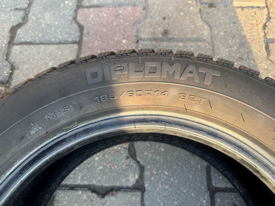 шини скати колеса 185 60 14 Diplomat 6.5 mm 2021 p 2 шт зима