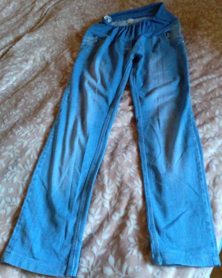 Летне-весенние джинсы для беременных, 48 размер