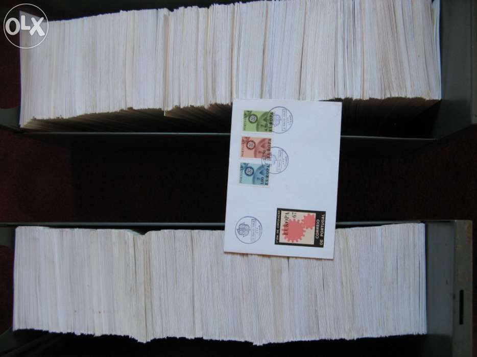 Colecção Selos - 150 Sobrescritos de 1º Dia (1971 a 1984)