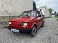 Fiat 126p czerwony