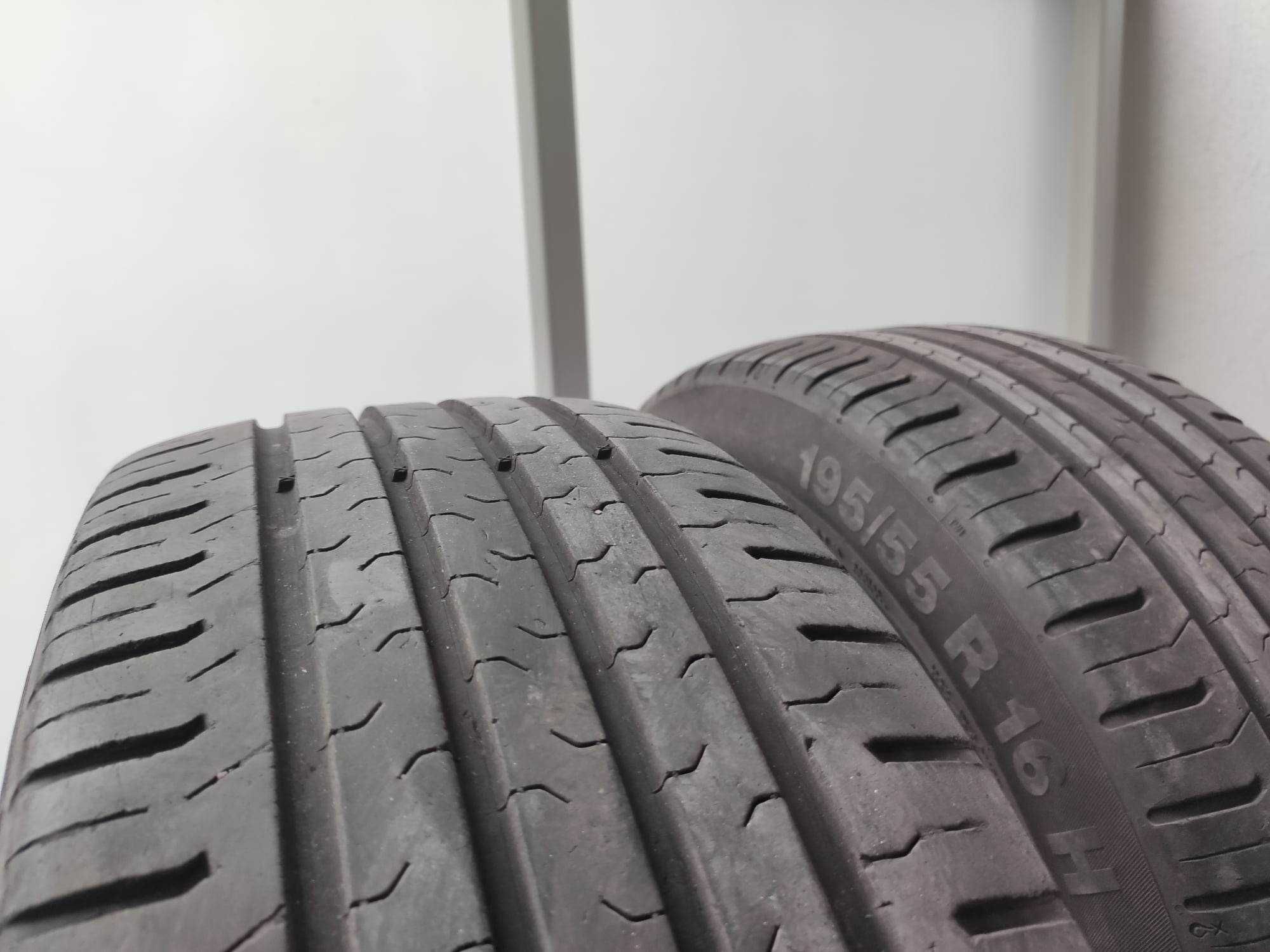 Continental ContiEcoContact 5 195/55 R16 Dwie letnie opony 2016r