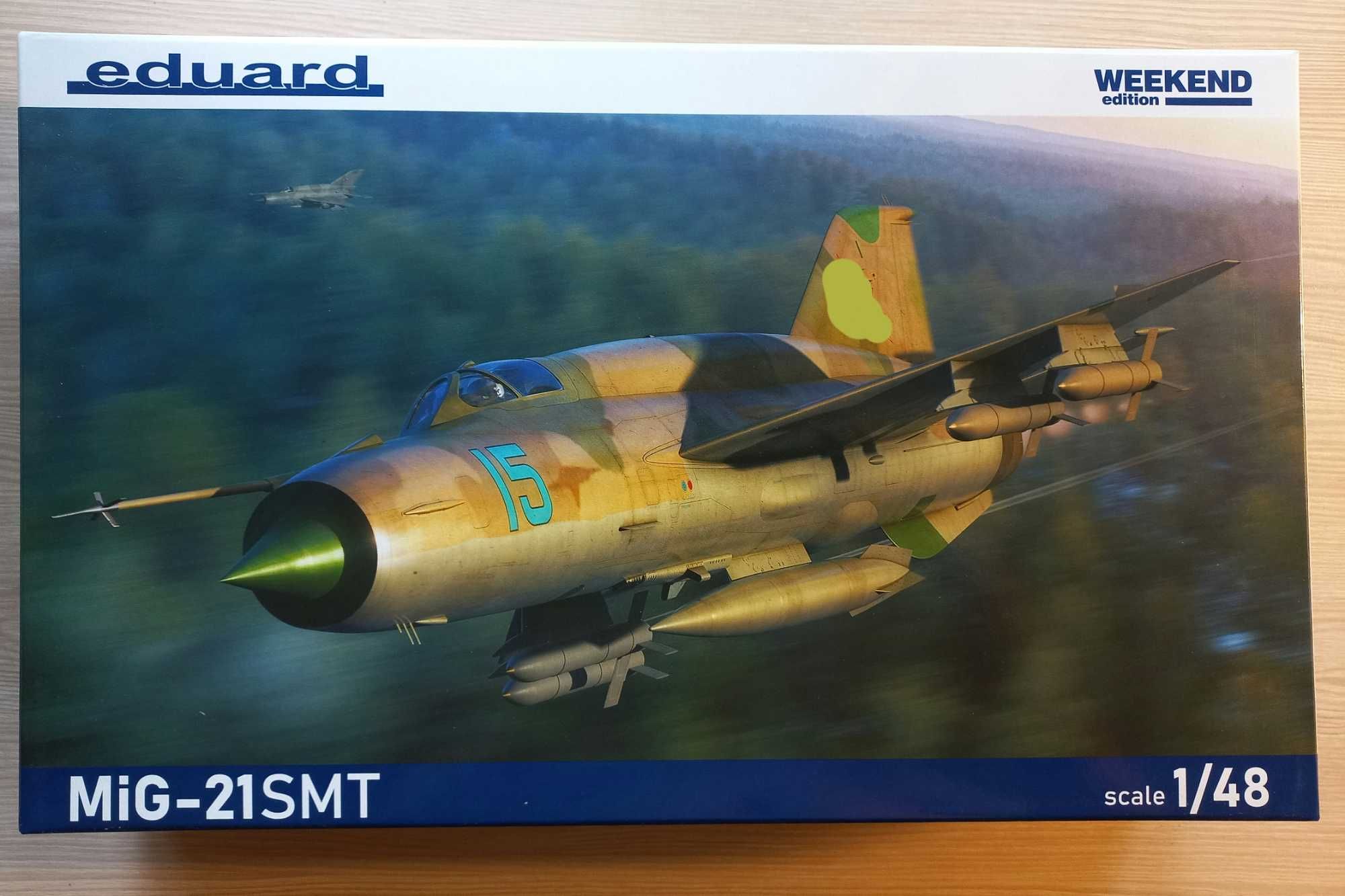 Сборная модель самолета MiG-21 SMT, 1/48, 
Eduard
