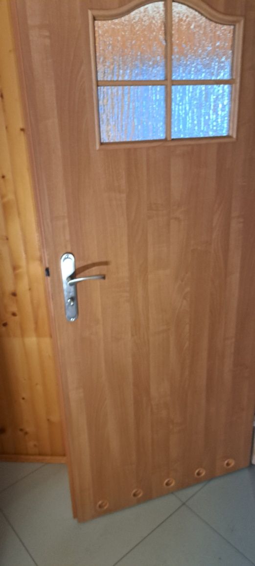 Drzwi wewnętrzne 80 olcha miodowa
