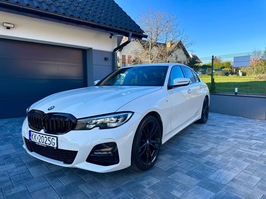 BMW Seria 3 Krajowe, bezwypadkowe, serwisowane w aso bmw 320d M pakiet. 190km