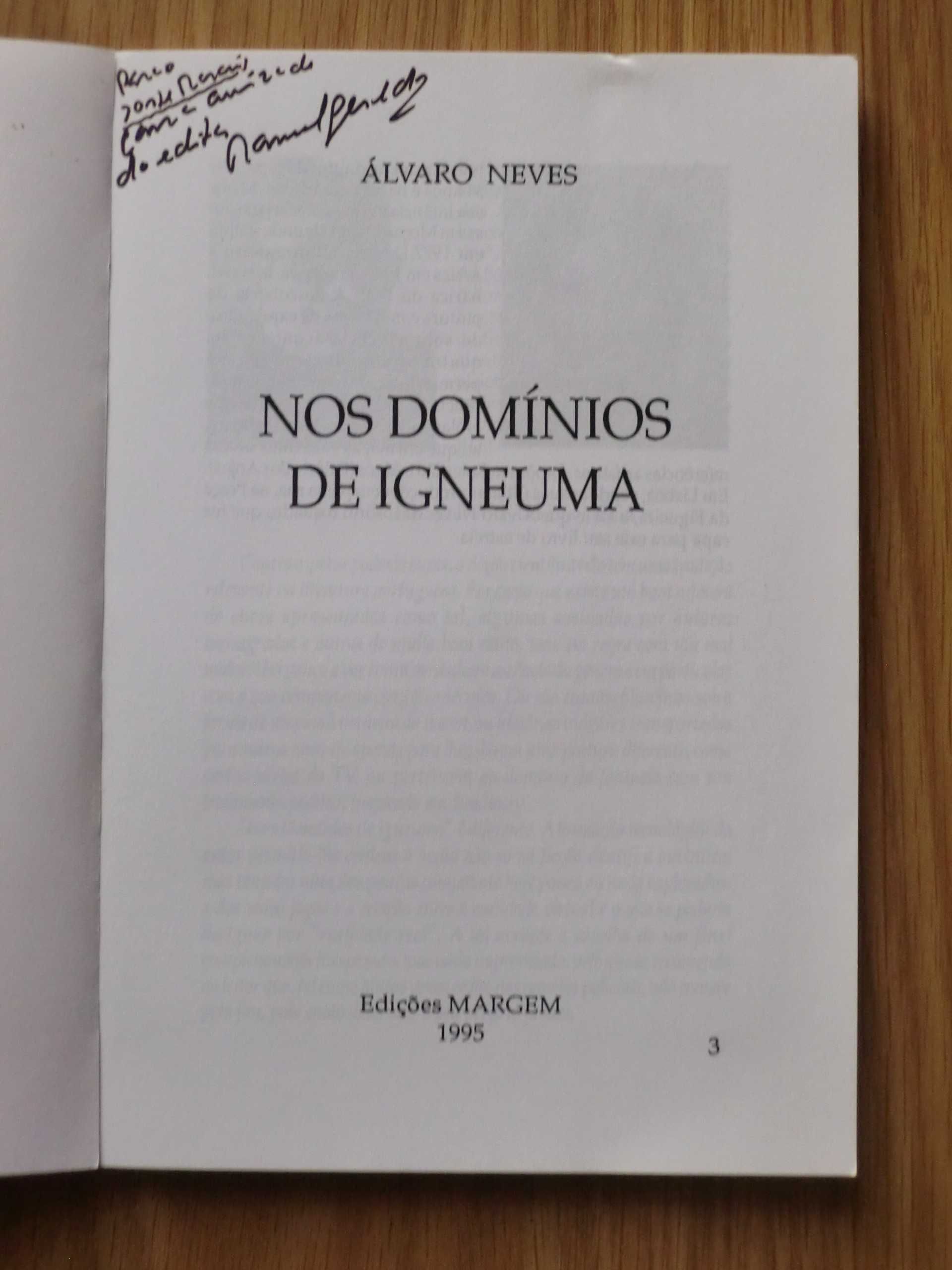 Nos Domínios de Igneuma
de Álvaro Neves