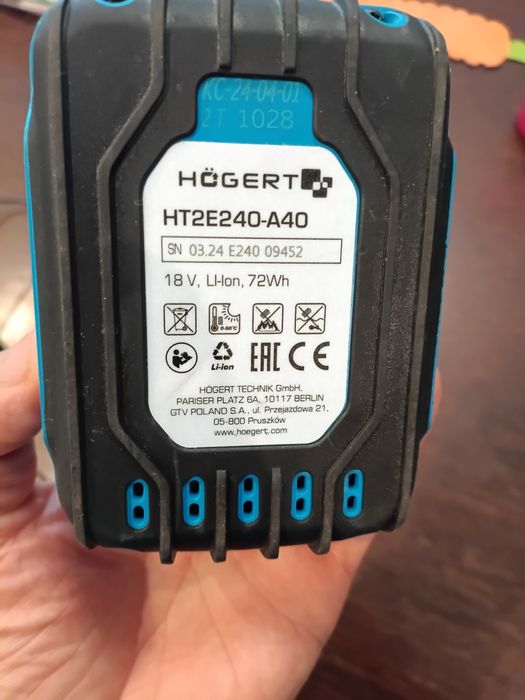 Zakretarka Hogert technik zestaw