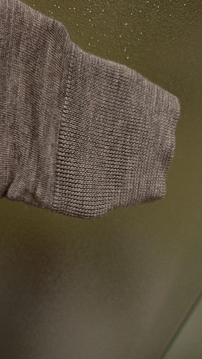 AllSaints  Brytyjski męski sweter / bluza z wełny merynosów, Roz. S/M