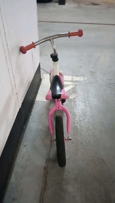 Rowerek biegowy 16 cali różowy