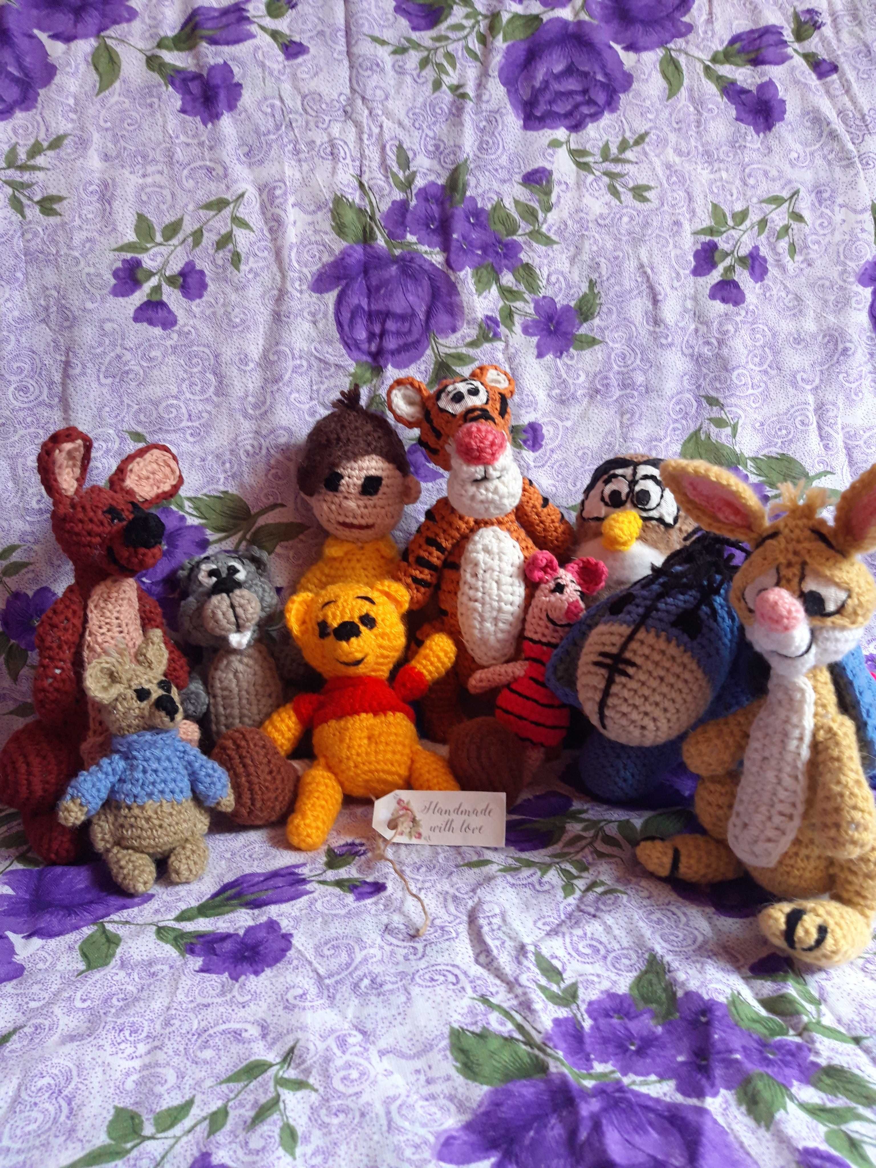 Kubuś Puchatek Pooh Winnie zabawki handmade