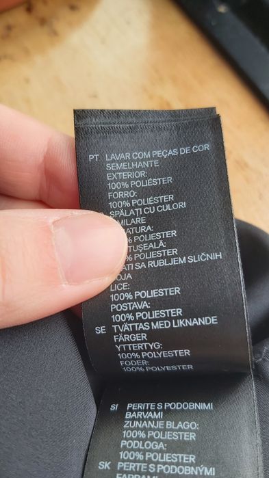 Vestido preto semi-formal NOVO