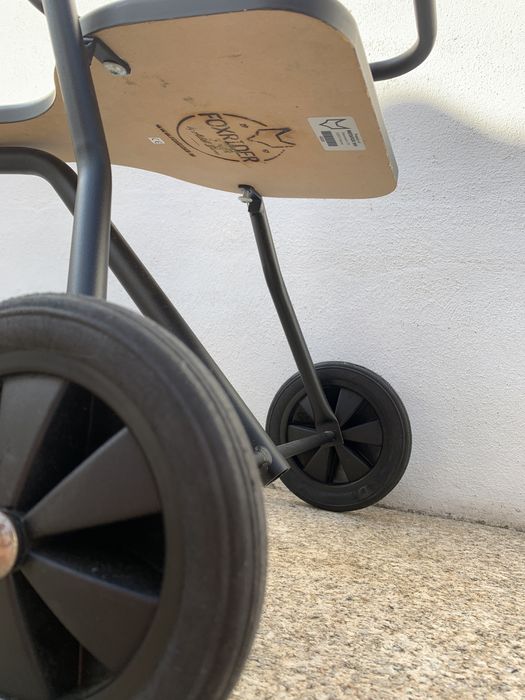 Triciclo Fox Rider vintage Preto