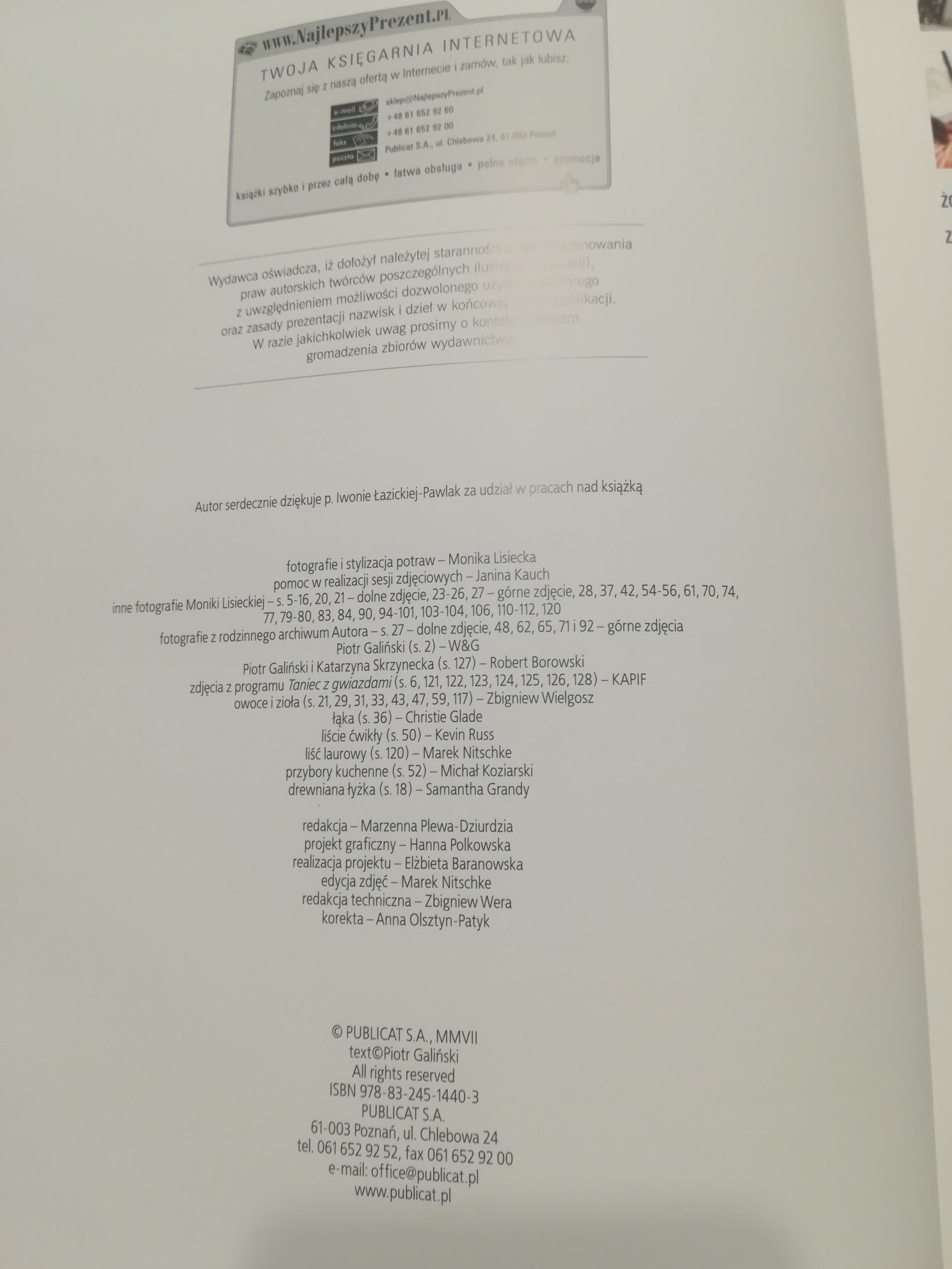 Książka album "Taniec z garami" Piotr Galiński