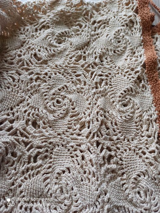 szydełkowa bluzka Hand made ELEGANCKA na komunię wesele