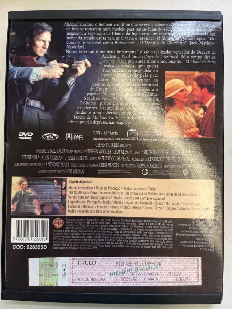 Dvd : Michael Collins