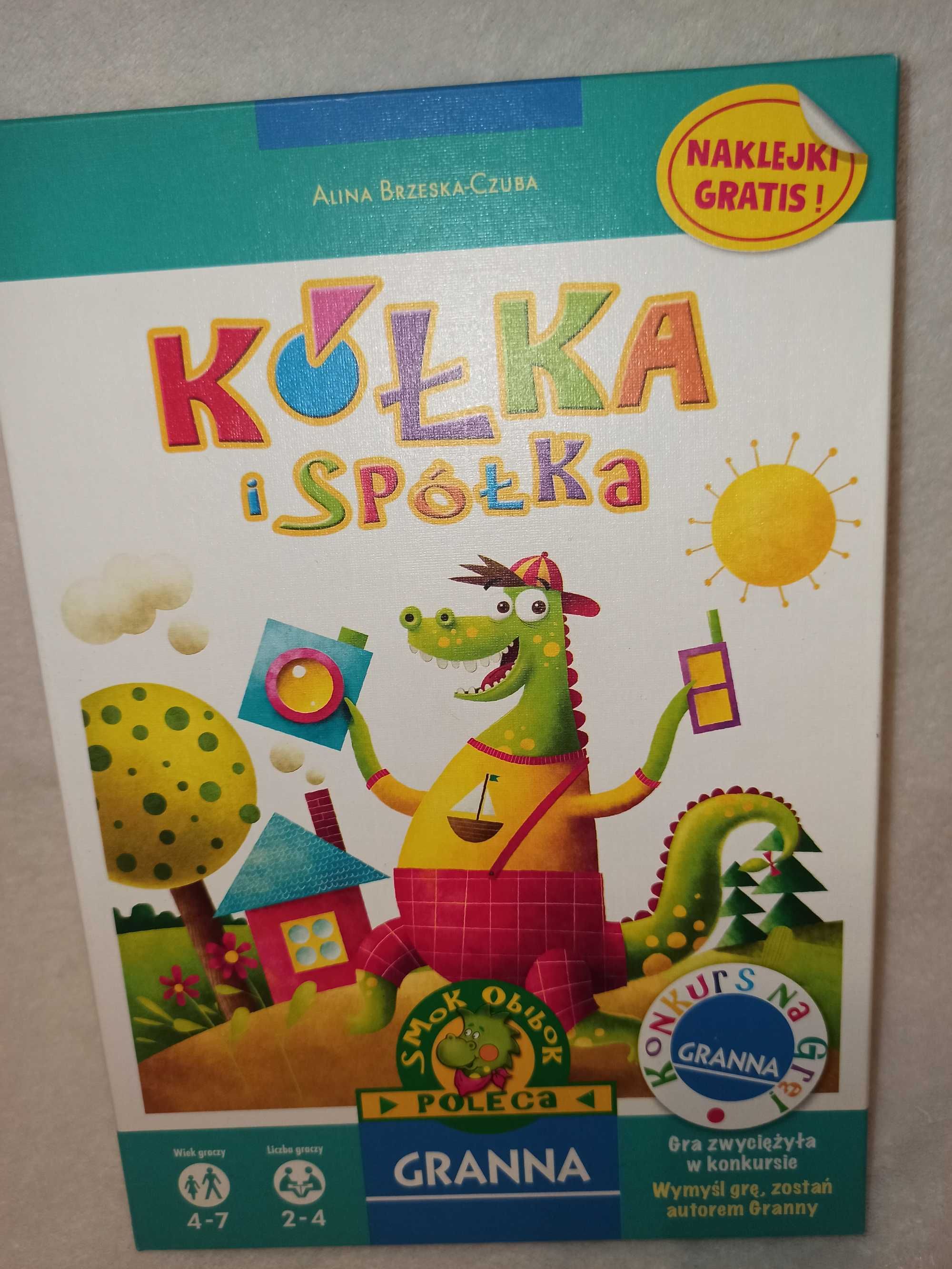 Zabawka edukacyjna - Kółka i spółka - GRANNA