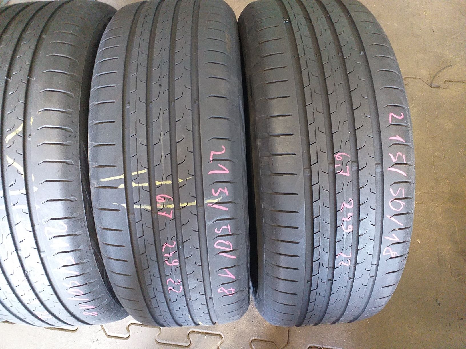 Opony 215/50R18 Continental EcoContact 2020r Super stan