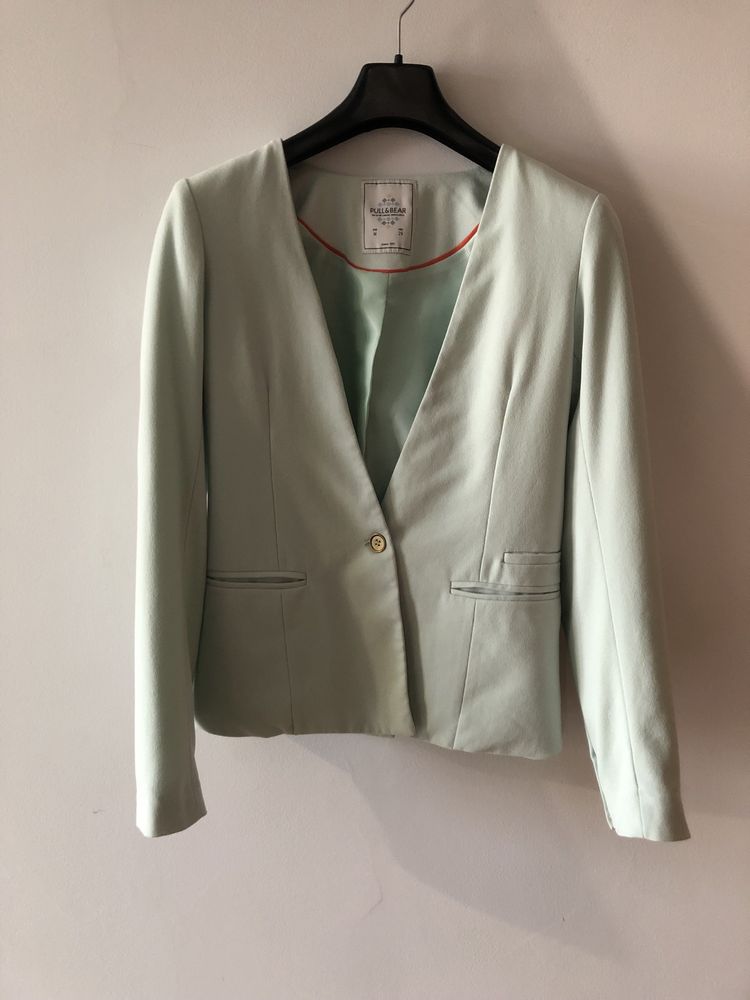 Blazer verde menta