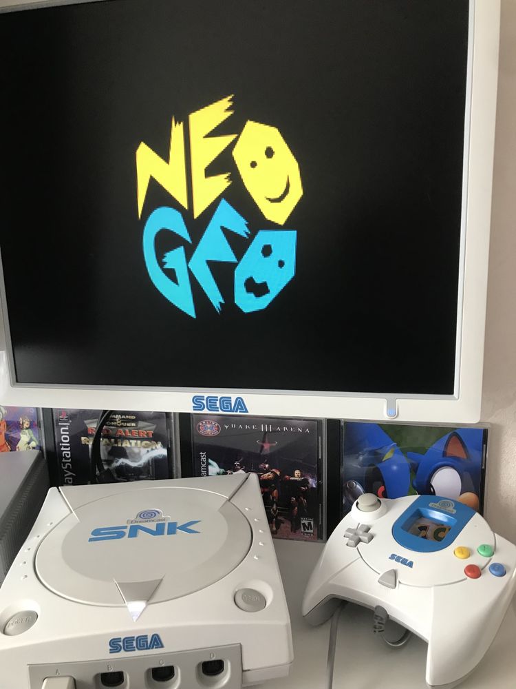 Sega Dreamcast Neo-Geo CD