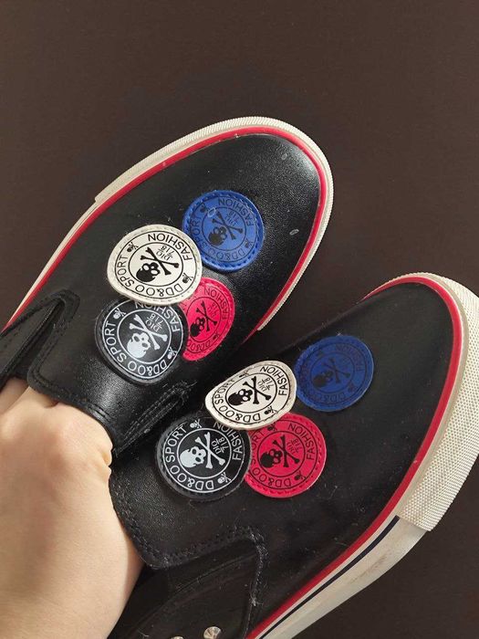 Мокасини чорні жіночі, б/у