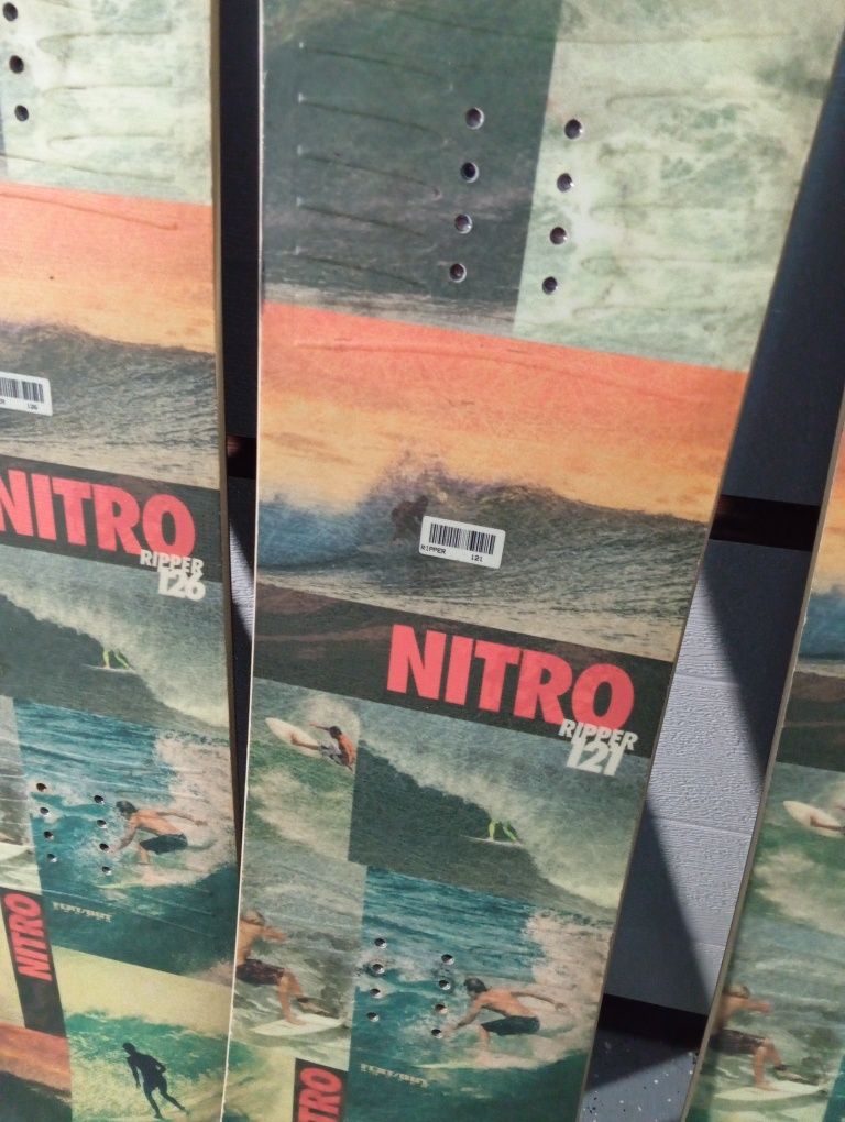 Deski snowboardowe nitro ripper deska dziecięce 106 116