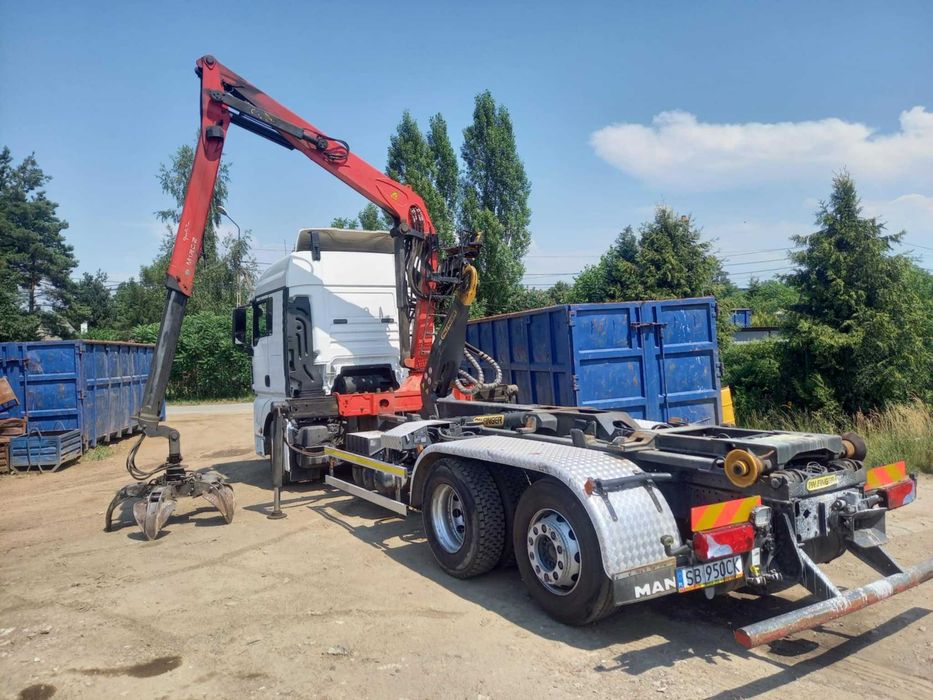 Man TGX hak+ hds do Złomu