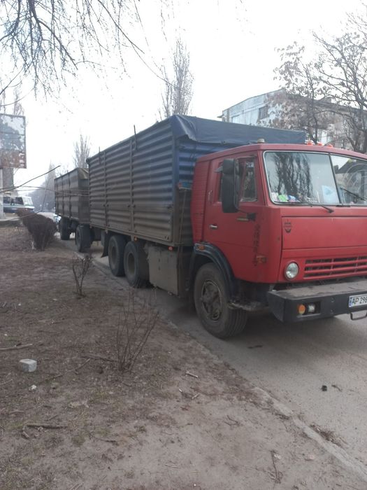 Продам срочно камаз с прицепом