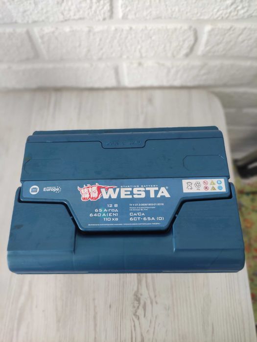 Аккумулятор автомобильный Westa