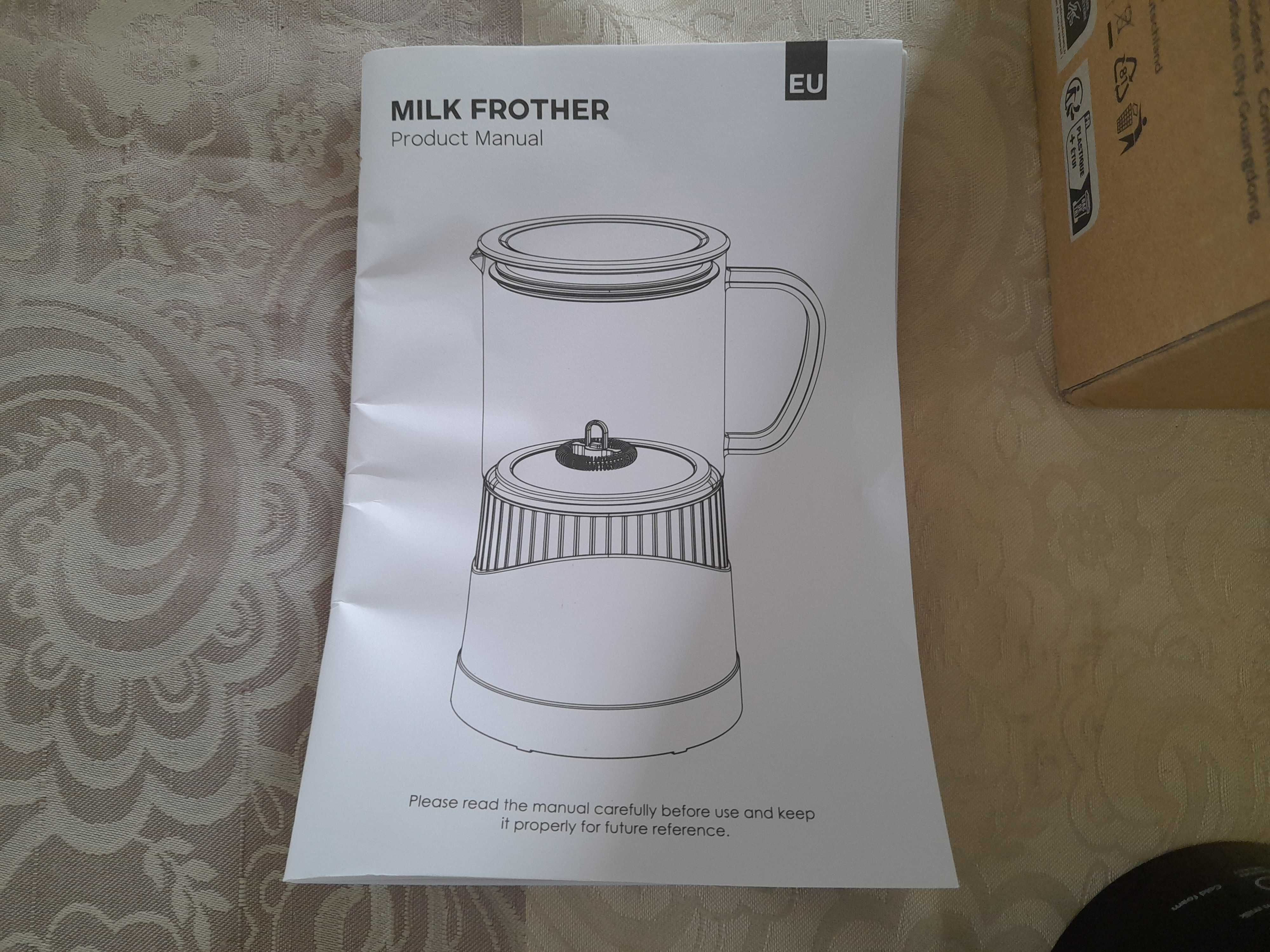 Elektryczny spieniacz do mleka 4 w 1